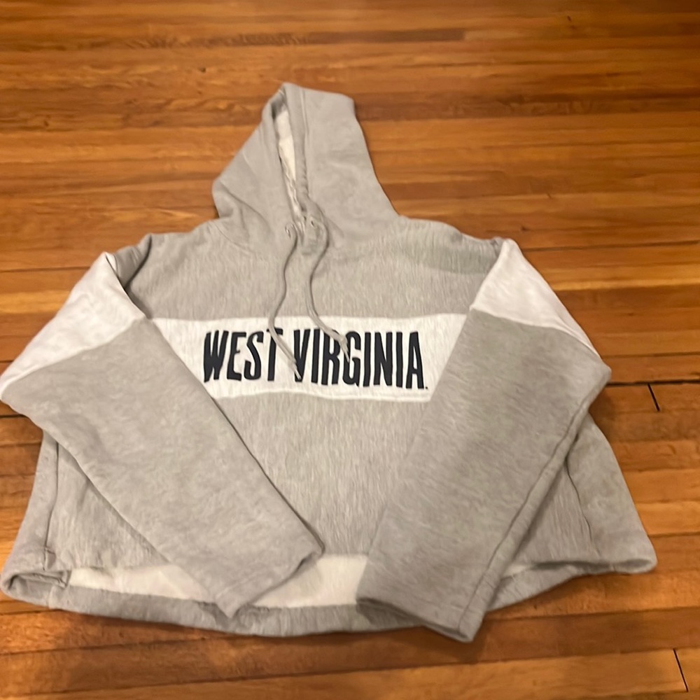 West Virginia cropped sweatshirt